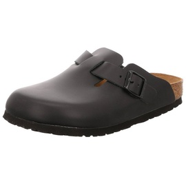 Birkenstock Boston Naturleder schmal schwarz 37