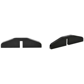 PawHut Hunde-Schutzgitter schwarz Polypropylen B/H/L: ca. 29,5x154,5x61 cm - schwarz