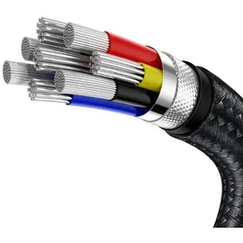 Baseus USB-C USB-C Cafule 100W, 2m, (black)