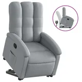 Nettlife Fernsehsessel, Hellgrau, Metall, 70x101x93 cm, Wohnzimmer, Sessel, Fernsehsessel