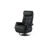 Polstermöbel Oelsa Sessel Mambo Leder 86 x 119 x 88 cm Schwarz elektrisch