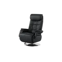 Polstermöbel Oelsa Sessel Mambo Leder 86 x 119 x 88 cm Schwarz elektrisch