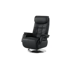 Polstermöbel Oelsa Sessel Mambo Leder 86 x 119 x 88 cm Schwarz elektrisch