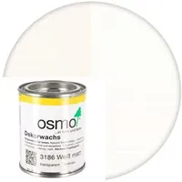 OSMO Dekorwachs Intensiv 3186 Weiß matt 0,125 l