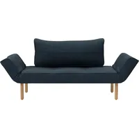 Innovation Living Schlafsofa Zeal Stem Stoff Blau Blue