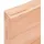 vidaXL Waschtischplatte Hellbraun 40x30x(2-6) cm Massivholz Behandelt