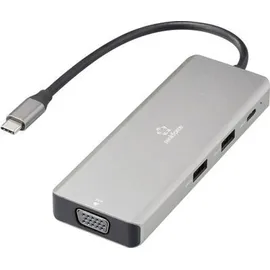 Renkforce USB-C® Dockingstation RF-DKS-906 Passend für Marke Dockingstations: Universal Unterstützt 8K@30Hz (1x) / 4K@30Hz (2x)