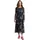 Tom Tailor Midi-Meshkleid Blau Big Flower 36
