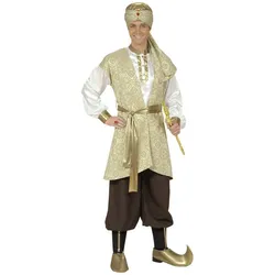 Persischer Prinz Gold Herren Kostüm - S
