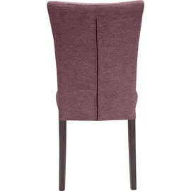 Home Affaire 4-Fußstuhl Aspen Polyester rot 2er Set