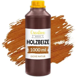 Creative Deco Holzbeize Eiche-Natur beige 1 l