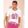 CREATION L Shirt in ecru-fuchsia-bedruckt | Gr.: 46