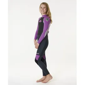 Rip Curl Junior Omega 5/3 mm Back Zip Wetsuit - Surfanzug - Kind Purple 12 Jahre alt