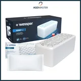 Luftentfeuchter Set Nachfüllpack 500g stromlos 40 m2 90 Tage Wessper Humifill