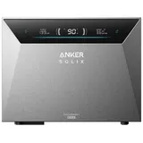 Anker Balkonkraftwerk Anker SOLIX Solarbank 4 E5000 Pro 5000W Solarspeicher, 2500 W, (Set), mit 2500W Ausgangsleistung, IP66 grau