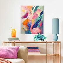 Reinders! Bild Dreamy Flowers (BHT 40x50x1.60 cm) - bunt - BHT 40x50x1.60 cm