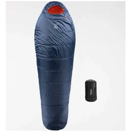 Haglöfs Haglofs Tarius -18oc Schlafsack - Midnight Blue / Tangerine - Kurz