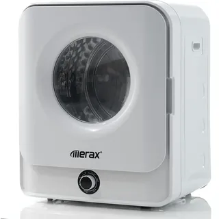 Merax Mini-Wäschetrockner Trockner, Ablufttrockner mit PTC-Heizelement und Doppelte Filterung, freistehend/hängend, 3 kg