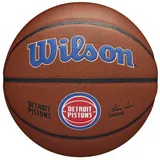 Wilson Basketball TEAM ALLIANCE, DETROIT PISTONS, Indoor/Outdoor, Mischleder, Größe: 7