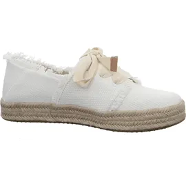 TOMS Carolina Lace Up Damen Weiß/Beige 39