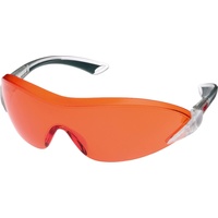 3M 2846 Schutzbrille AS/AF/UV, PC, orange getönt, einstellbare Bügellänge und -neigung,softe Bügelenden, Medizinbereich