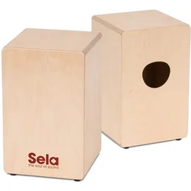 Sela SE 117 Primera - Cajon für Einsteiger und Fortgeschrittene - inkl. Sela Snare System, 12 mm Birkenkorpus, spielfertig aufgebaut, Made in Germany