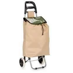 San Ignacio KINVARA - Einkaufswagen 2 Räder 'Market' 34x20x54cm