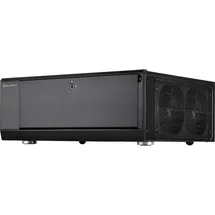 Silverstone GD10 HTPC Schwarz