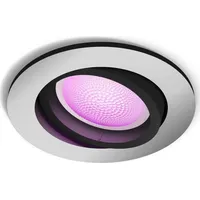 Philips Hue recessed R. aluminium 1x5.7W