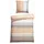 SCHIESSER Endy Stripes beige 135 x 200 cm + 80 x 80 cm