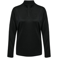 hummel Hmlactive Pl Half Zip Damen Multisport Sweatshirt Mit Kurzem Reißverschluss Mit Beecool Technologie