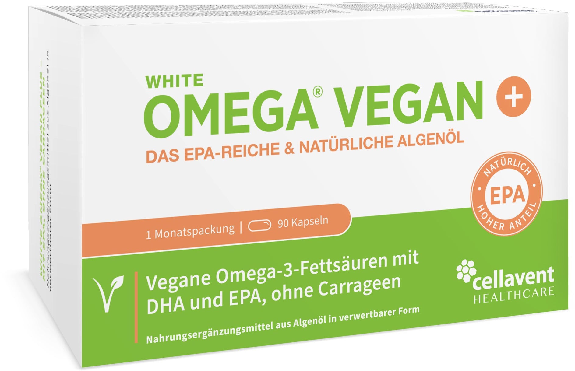 Vegane Omega-3 Kapseln - WHITE OMEGA® VEGAN PLUS