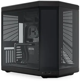 HYTE Y70 Touch Infinite Pitch Black ATX Midi Tower Gaming Gehäuse schwarz