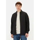 CAMEL ACTIVE Sweatjacke mit Stehkragen Schwarz L