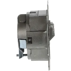 Busch-Jaeger 0218/11-101 UAE-Anschlussdose, RJ45, Cat. 6a iso, geschirmt, 1 Steckbuchse, 8 (8)-polig