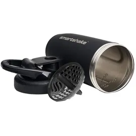 SmartShake Reforce Edelstahl Shaker 900 ml Schwarz