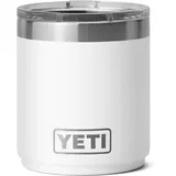 YETI COOLERS Yeti Rambler Lowball 10 oz. 296 ml), White - mit Magsslider Deckel