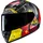 HJC Helmets Y10 Mika Matt/Schwarz/Rot/Gelb L