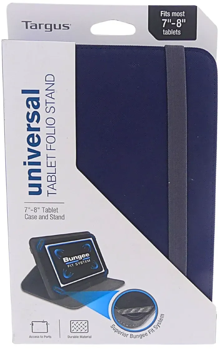 Targus Universal Tablet Folio Stand 7?8 Zoll ? Blau