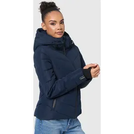 Marikoo Winterjacke "Samuiaa XVI", Damen, Gr. L, blau (navy), Obermaterial: 100% Polyester; Futter: 100% Polyester; Wattierung: 100% Polyester; Ärmelfutter: 100% Polyester, Jacken Winterjacke, mit Kapuze, Topseller