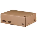 smartboxpro Faltkartons Mail-Box Gr. M, 20 Stück, braun, Innenmaße: 331 x 241 x 104mm
