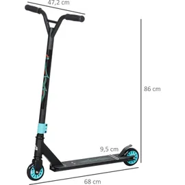 Homcom Stunt Scooter Grün