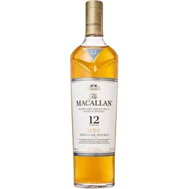 Macallan 12 Years Old Triple Cask Matured Single Malt Scotch 40% vol 0,7 l Geschenkbox