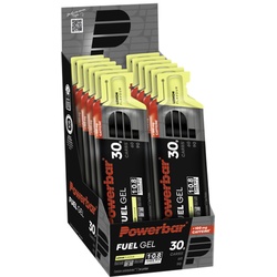 POWERBAR Black Line Energiegel Fuel Gel 30 Lemon + Koffein 50 ml | 12