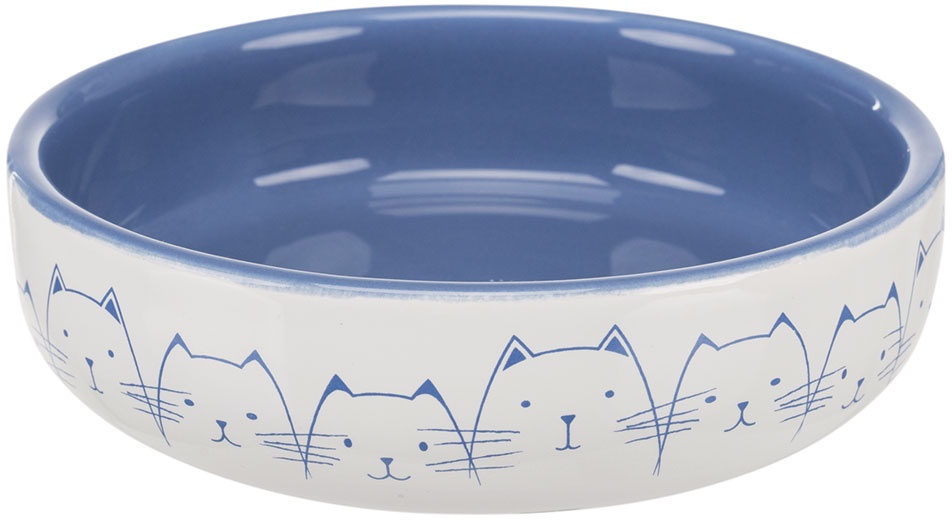 Trixie Keramiknapf, für kurznasige Katzenrassen 300 ml, Ø 15 cm Katze
