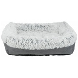 TRIXIE Harvey bed square 80 × 65 cm grey/white-black