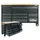 Baumarktplus Werkstattwagen Deluxe XXL Anthrazit unbestückt 160 x 91 cm 20 Schubladen Werkbank Sideboard