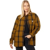 CARHARTT Plaid, Bluse/Jacke Damen - Braun/Dunkelbraun (Brn) - XL