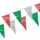 Papstar Wimpelkette Girlande 4 m 10 St. Bunt