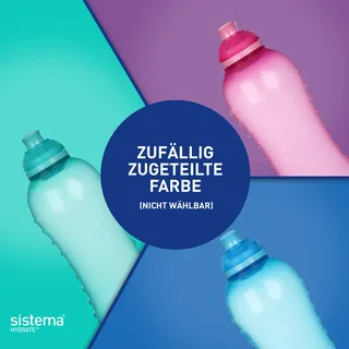 Sistema Trinkflasche Twist n Sip 620 ml Blau/Violett/Türkis 1 St.